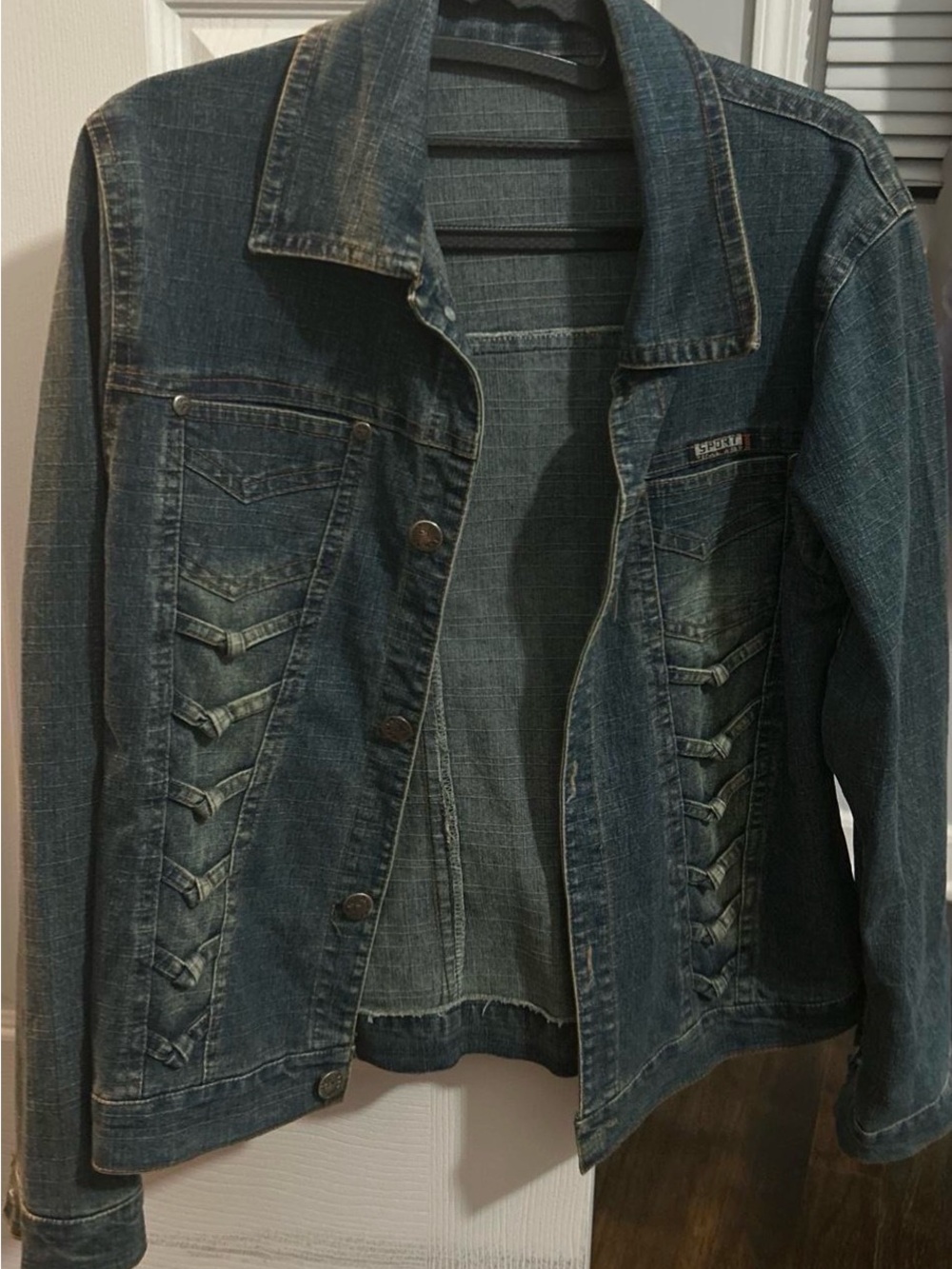 Dark Blue Denim Jacket for Women